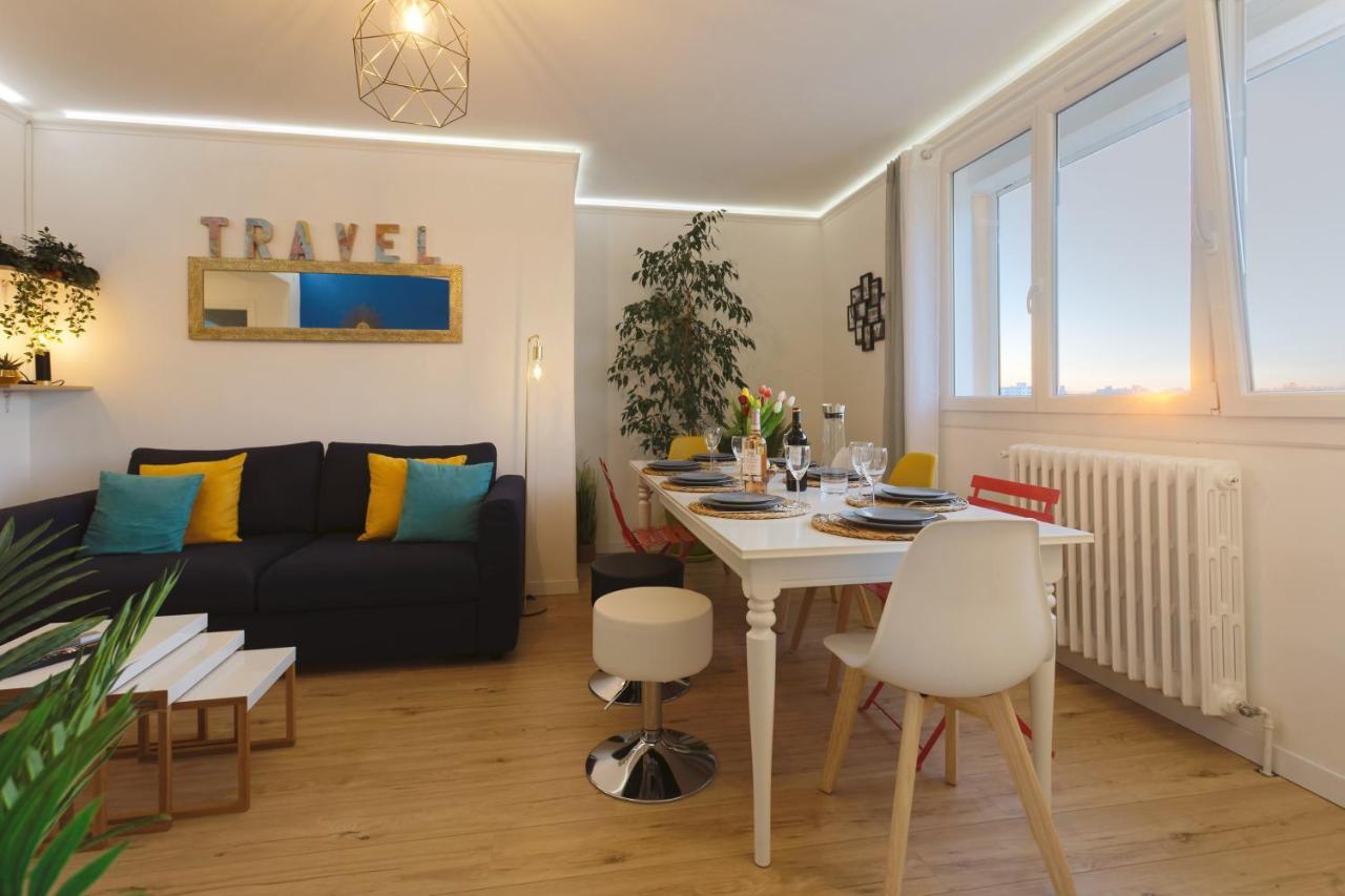 מונפלייה Smile Home-Nid Panoramique Vue Wow ! Spadeco - Loungezen - Terrasse Ensoleillee - Arrivee Autonome - Netflix - Emplacement Ideal - Lumineux - Renove A Neuf - Wifi Fibre - מראה חיצוני תמונה