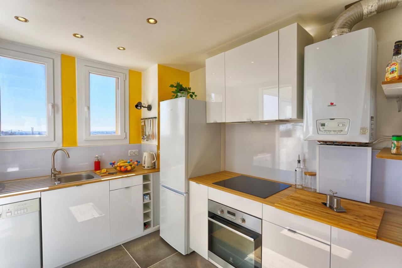 מונפלייה Smile Home-Nid Panoramique Vue Wow ! Spadeco - Loungezen - Terrasse Ensoleillee - Arrivee Autonome - Netflix - Emplacement Ideal - Lumineux - Renove A Neuf - Wifi Fibre - מראה חיצוני תמונה