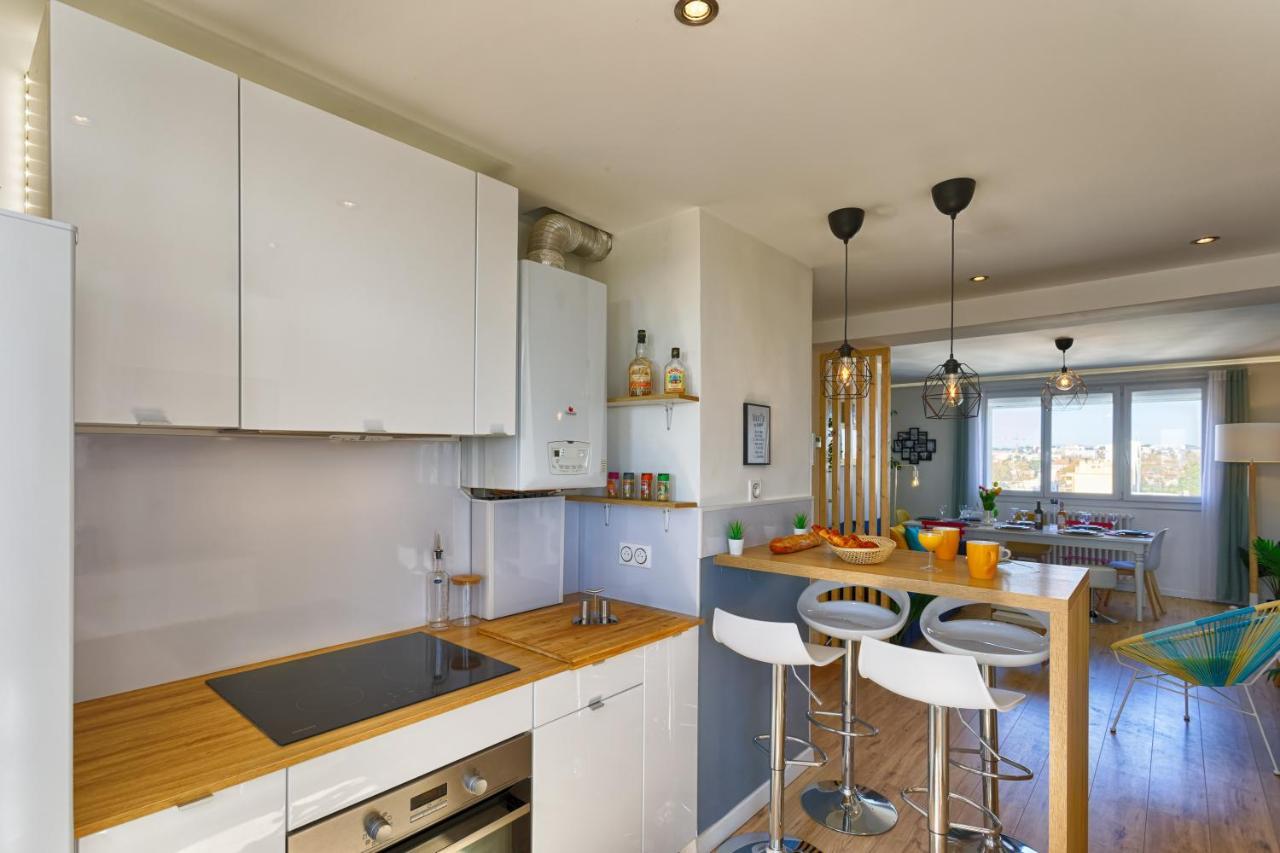 מונפלייה Smile Home-Nid Panoramique Vue Wow ! Spadeco - Loungezen - Terrasse Ensoleillee - Arrivee Autonome - Netflix - Emplacement Ideal - Lumineux - Renove A Neuf - Wifi Fibre - מראה חיצוני תמונה